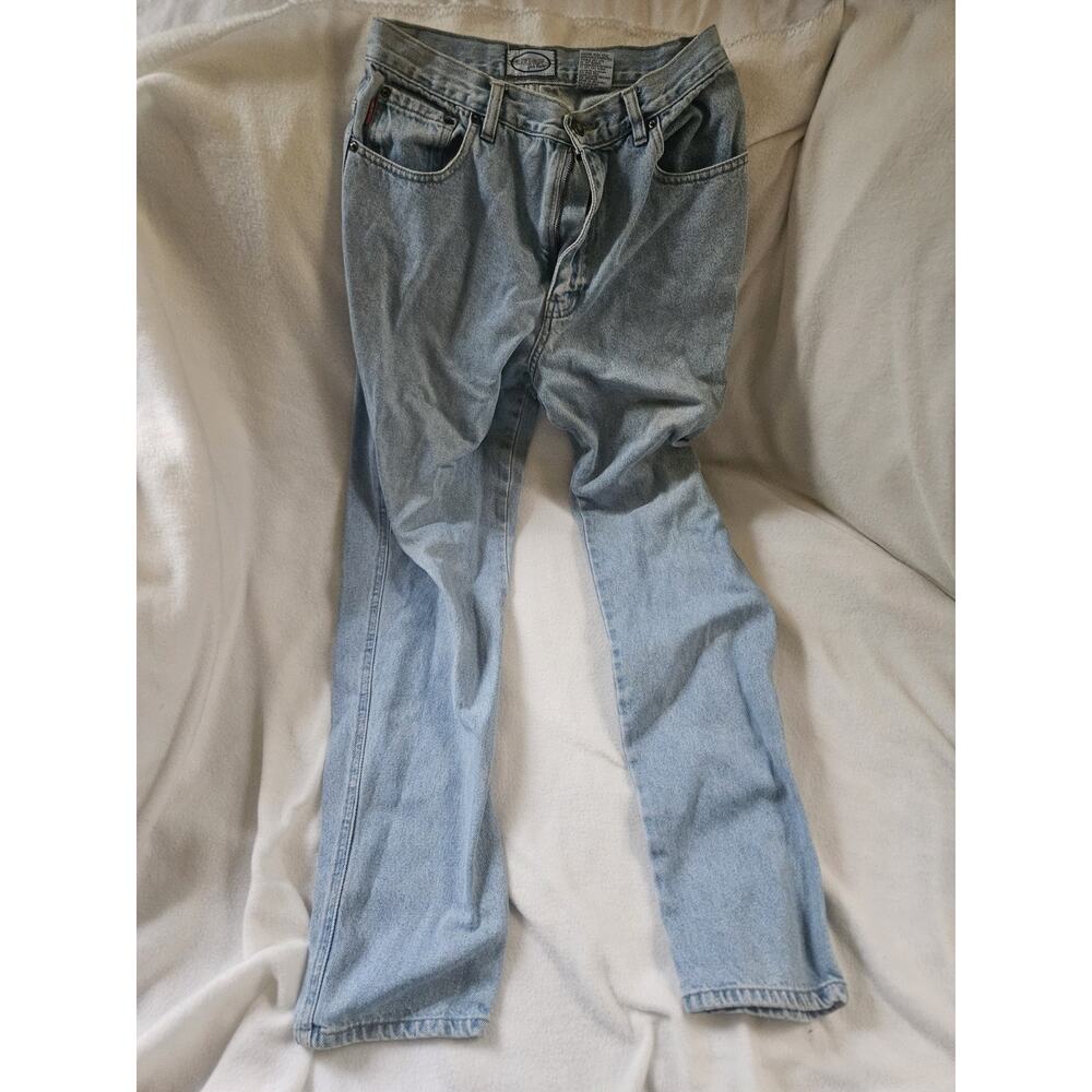 Women's Vintage 90's Bugle Boy Original Jeans Size 10 High waist Easy fit VTG - Picture 3 of 4
